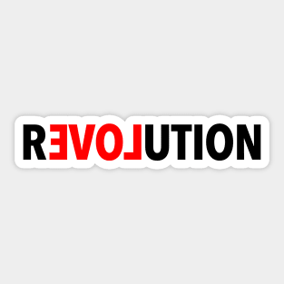 rEVOLution Sticker